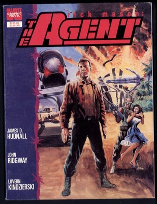 RICK MASON: the AGENT by Hudnall + * Marvel Graphic Novel 1989 TPB softcover