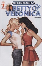 Betty and Veronica FCBD 1A FN 2017 Stock Image