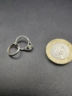 Vintage Sterling silver engagement and wedding ring Charm/Pendant 1.28g