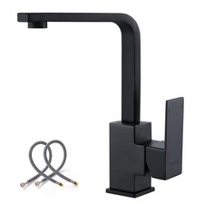Single Hole Bar Faucet Black Prep Sink Faucet Single Handle Mini Bar Tap with...