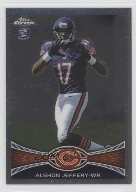 2012 Topps Chrome Alshon Jeffery (Ready to Receive) #62 Rookie RC fm0