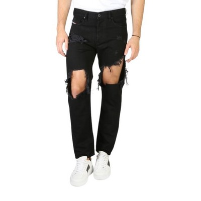 DIESEL MHARKY 084WR Herren Denim Ripped Jeans Slim Skinny Fit Hose Freizeithose