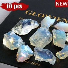 10Pcs Natural Rough Fluorite Healing Stone Quartz Crystals Specimen Mineral Rock
