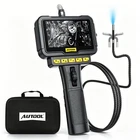 AUTOOL Two-Way 210° Endoscope Borescope Inspection Camera With Light 1080P HD