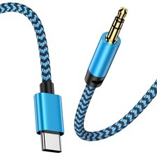 Samsung USB C to 3.5mm Audio Adapter Aux Cord 3FT for Samsung Galaxy A17 A16 ...