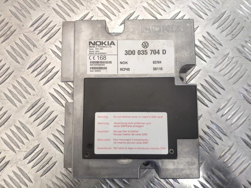 VW PHAETON 3D Telefonsteuergerät 3D0035704D 5.00 Diesel 230kw 2004 12150259