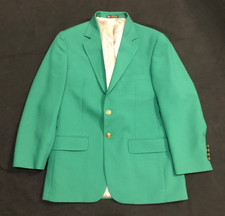 Men's Kelly Green Sport Coat Blazer size 40R Vintage