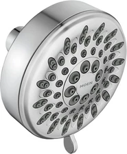 Moen Ignite Chrome Five-function Shower Head With 2.5 GPM High-Pressure Spray, 2