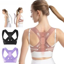 Adjustable Posture Corrector low Back Support Shoulder Brace Belt for Men Women