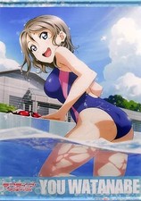 Love Live Sunshine You Watanabe Jacket Illustration B2 Tapestry Wall Decor