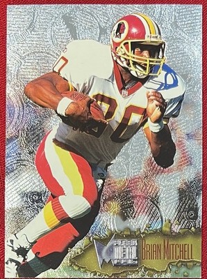 1996 Fleer Metal - Brian Mitchell #121 Washington Redskins