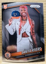 2025 Panini Prizm Image Variation Saniya Rivers #150 RC Connecticut Sun