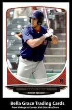 2013 Topps Bowman Travis Shaw #BP67 Boston Red Sox Prospects MLB Baseball 