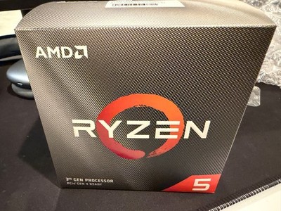 AMD Ryzen 5 3600 Processor (3.6GHz, 6 Cores, Socket AM4) - Full Box & Cooler