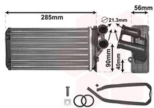 Wärmetauscher Innenraumheizung *** IR PLUS *** VAN WEZEL 09006239 für CITROËN C4