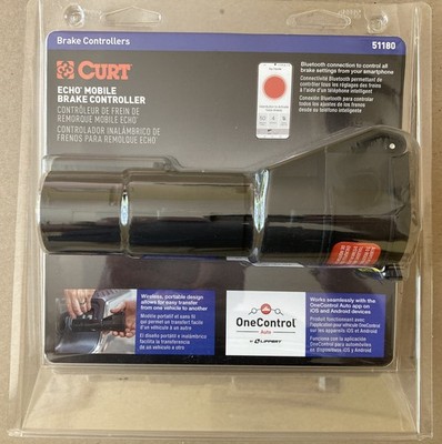 Curt Echo Mobile Trailer Brake Controller 51180 Bluetooth Smartphone Controlled