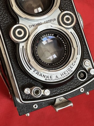Rolleiflex Automat 3.5A MX fotocamera TLR pellicola con Schneider Kreuznach 75 mm F3.5 - Foto 14 di 16