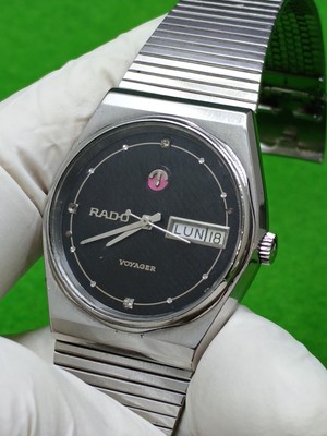 vintage RADO VOYAGER watch 17 Jewels Automatic Day / Date Indicator