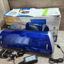 Cricut Expression Machine 24" Personal Cutting Machine Working Blue
