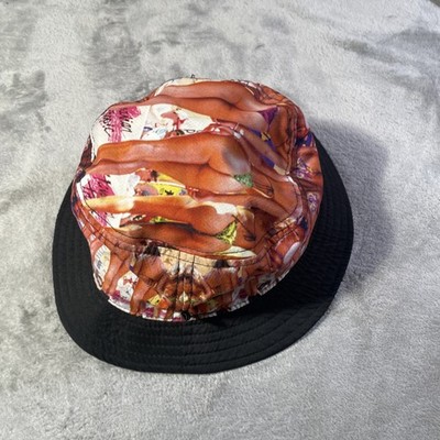 VANS Bucket Hat Girl Hawaiian Tropical Beach Summer Beach Spring Break  S/M
