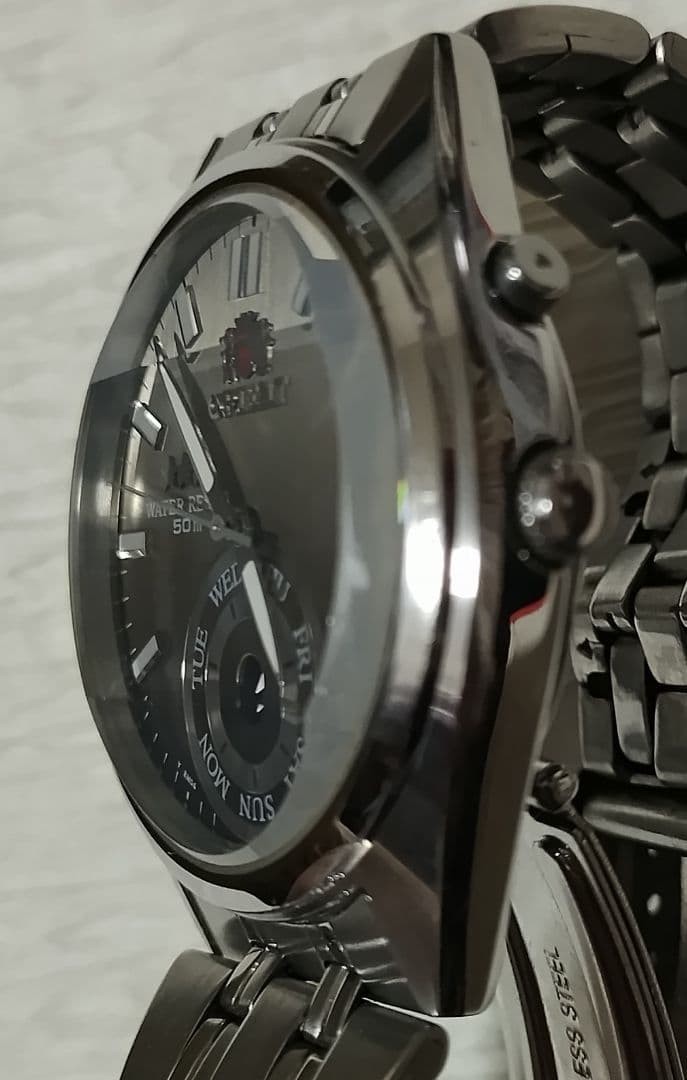 Orient Three Star Automatic Diver Watch 37mm Mens… - image 5