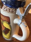 Vintage Antique German Beer Stein “ski und rodeln gut!” (skiing, Sledding) — photo 3