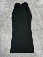 Cos Sweater Dress Womens Xs Black Knit Bodycon