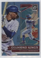 2022 Donruss Optic Diamond Kings Carolina Blue Prizm 20/50 Mookie Betts #27 04br