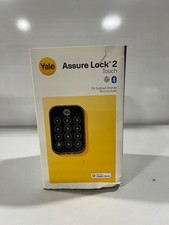 Assure Lock 2 Key Free Touchscreen with Bluetooth Biometric Deadbolt US10BP -...