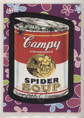 2008 Topps Wacky Packages Flashback 1 Black Border Campy Spider Soup #2 0h1
