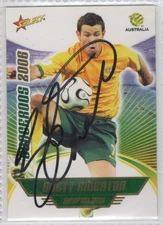 🔥 2006 SELECT SOCCEROOS BRETT EMERTON SIGNED CARD #SR9 🔥FREE POSTAGE
