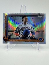 2025 Topps Chrome Juan Soto Image Variation Refractor SP New York Mets #200