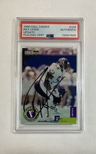 Ray Lewis Rookie Cards and Autograph Memorabilia Guide 40