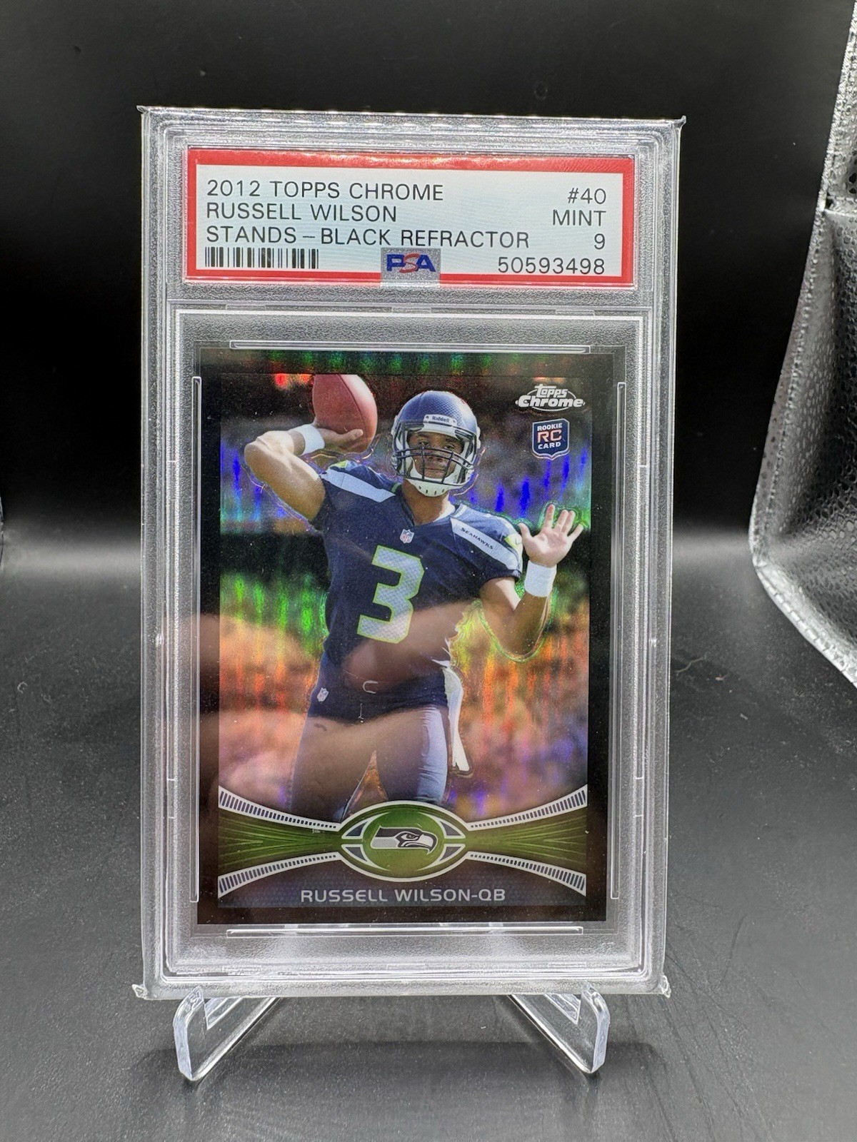 2012 Topps Chrome Russell Wilson #12