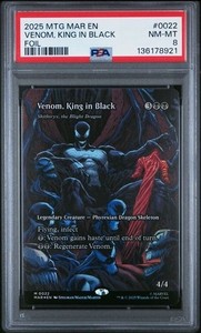 Venom King in Black Mtg Foil | eBay