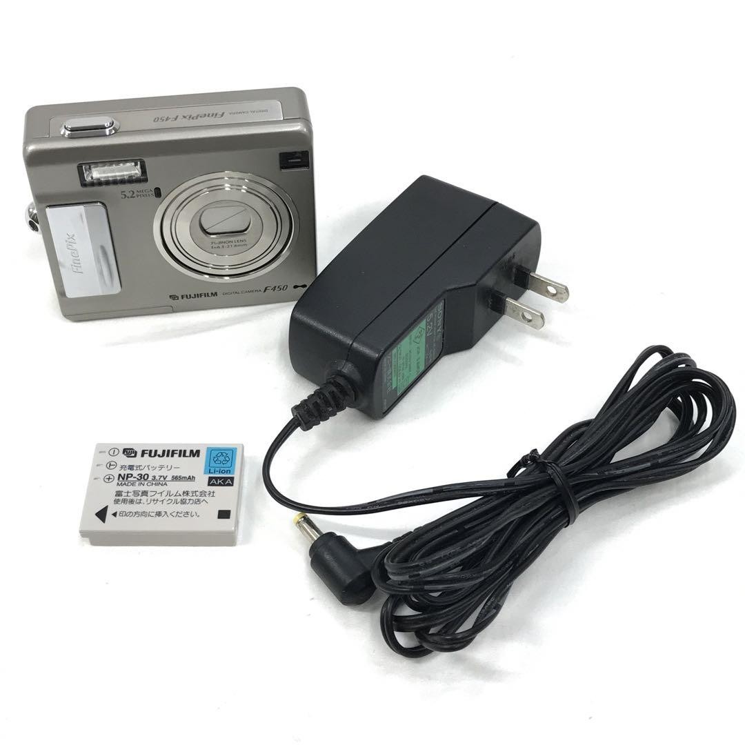 FUJIFILM FinePix F450 Silver 5.2MP 3.4x Zoom Compact Digital
