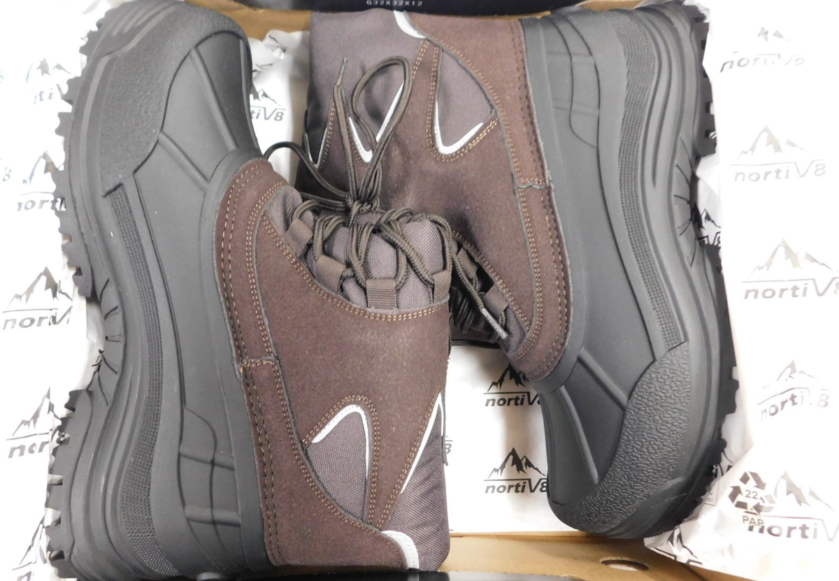 Nortiv 8 Mountaineer-1 M Winter Snow Boots Brown/Black  display picture 2