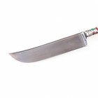 Usbekisches Kochmesser Pchak 094 Пчак Messer Пичак Handarbeit Hülsenstahl 29 cm