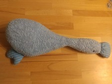 Sigikid Gans lila groß Stofftier Schmusetier Ente blau  ca. 50 cm