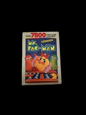 Ms. PAC-Man Atari 7800 Vintage Boxed Video Game Original Complete with Manual