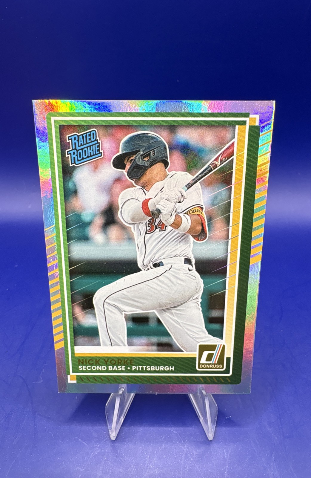 2025 Panini Donruss - Optic Nick Yorke #37 Holo Prizm (RC)