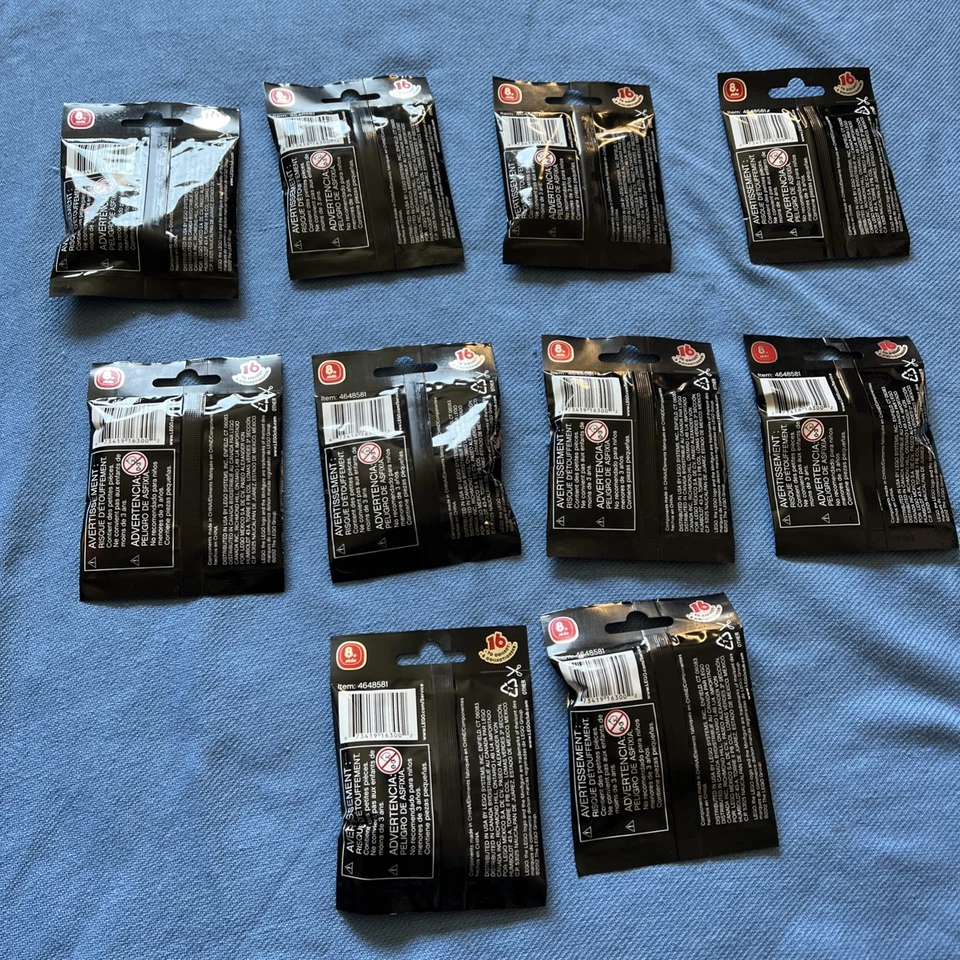 Set of (10) Lego Series 8 Minifigures 8833 FACTORY SEALED from 2012 - Image 4 of 4