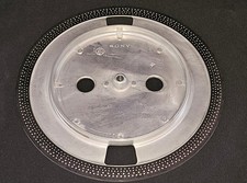 Sony PS-5550 Turntable Platter And Rubber Matt