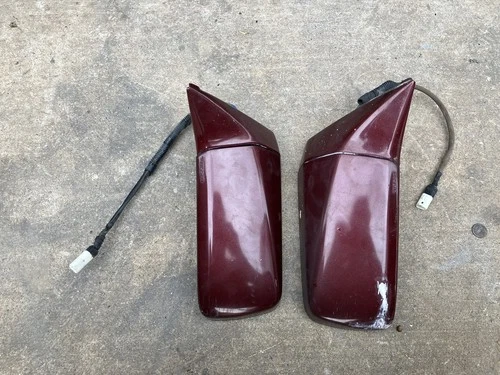 1984-1989 Nissan Z31 300ZX Side Mirrors Door Pair PARTS/NOT WORKING