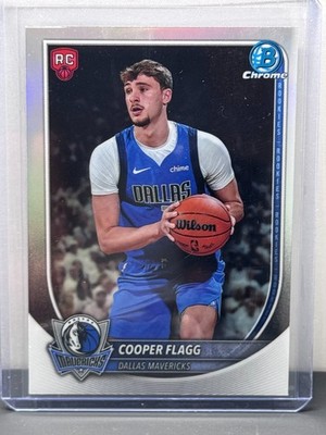 Cooper Flagg - 2025-26 Bowman Chrome Refractor Red Logo Rookie BRR-1 RC! SP