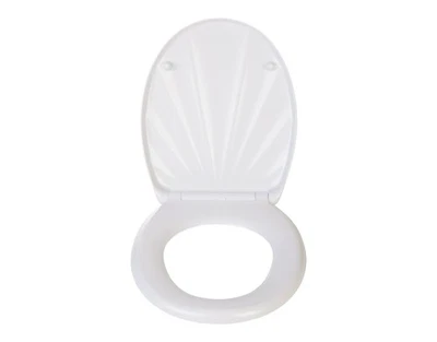 LIVARNO HOME(CONMETALL MEISTER GMBH) LIVARNO HOME WC-Sitz Duroplast Absenkautomatik Quick-Release 150kg Muschel