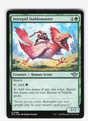 Intrepid Stablemaster U Outlaws of Thunder Junction 169 NM Foil