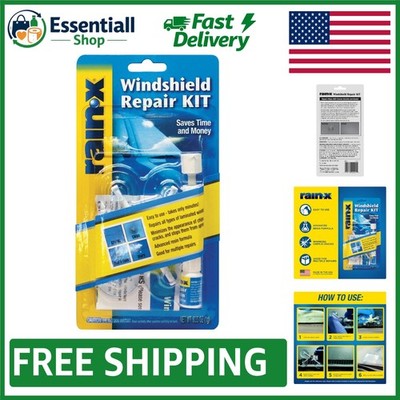 All-in-One Windshield Repair Kit - Fast, Effective Repairs for Chips & Cracks