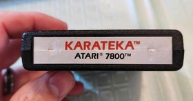 Clean Atari 7800 Console w/2 Proline Controllers, 3 games, RF Cord, & New Plug.