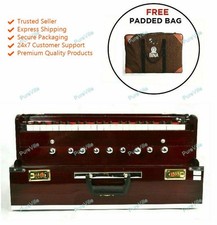 New Original Professional 9 Stopper Portable Bina Harmonium with Bag